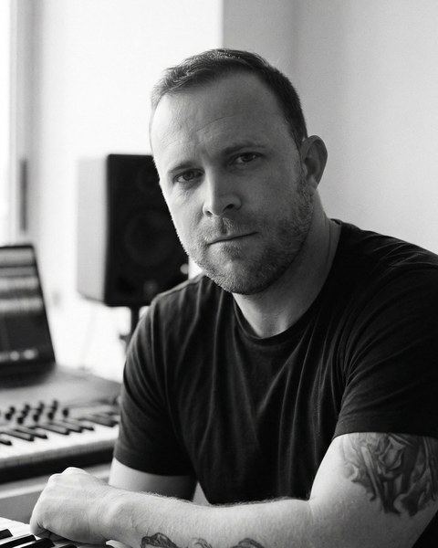 Jean-Christophe Blondet, founder of Ready Release, in the studio.